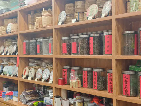 Guests enjoying authentic tea experience
